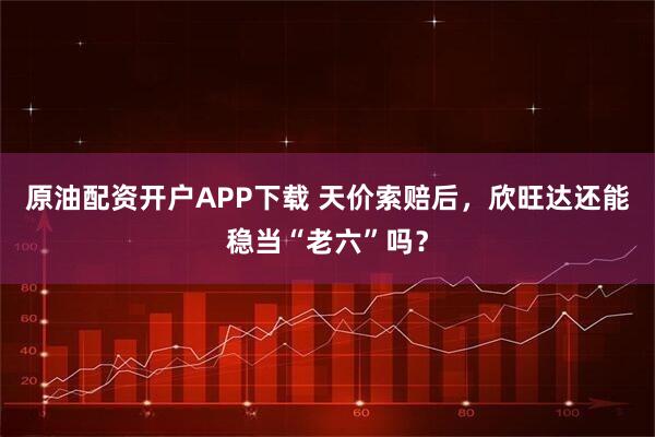 原油配资开户APP下载 天价索赔后，欣旺达还能稳当“老六”吗？